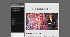Desktop Screenshot of gloriagrauruiz.com